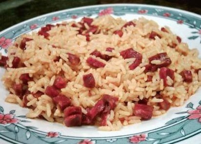 Arroz con chorizo