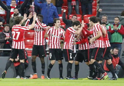 Athletic de Bilbao llegó a 26 puntos y se colocó en séptimo lugar de la clasificación. (EFE)