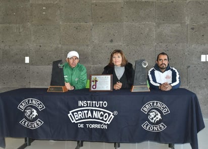 El Británico fue reconocido con el Premio Estatal del Deporte como la mejor institución educativa en todo el estado. (EL SIGLO DE TORREÓN)