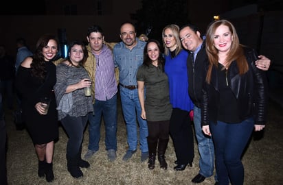 Rodrigo, Manuel, Sandra, Lulú y Raúl.
