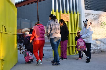 Regreso. La inasistencia fue de un 4 por ciento en la reanudación de las clases tras el fin de las vacaciones. (Fernando Compeán)