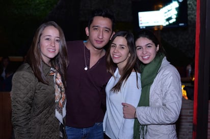 María, Jesús, Nayibe y Romina