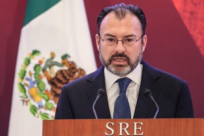 Luis Videgaray Caso agradeció a John Kerry la cooperación en los temas de la agenda bilateral con México y su liderazgo en los esfuerzos de paz en el mundo. (ARCHIVO) 
