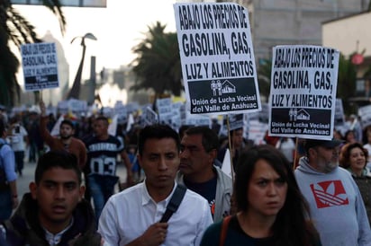 Se está conformando una Conferencia Nacional de Organizaciones Sociales y Civiles a fin de construir un movimiento unificado frente al “gasolinazo”. (ARCHIVO)