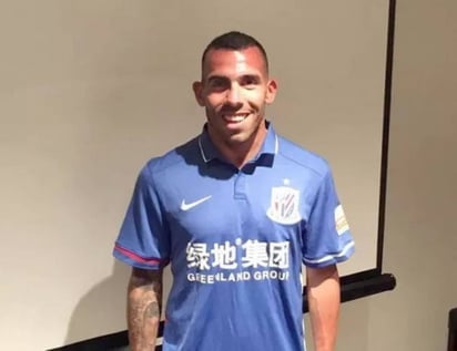 El atacante argentino Carlos Tévez jugará con el Shanghái Shenhua por dos años y 80 millones de dólares. (Cortesía)