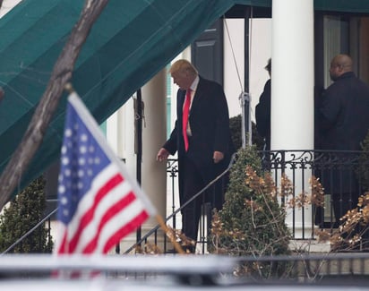 El todavía presidente electo ha pasado la noche en la Blair House, una mansión ubicada muy cerca de la Casa Blanca y destinada a hospedar a jefes de Estado en sus visitas oficiales a Washington. (EFE)