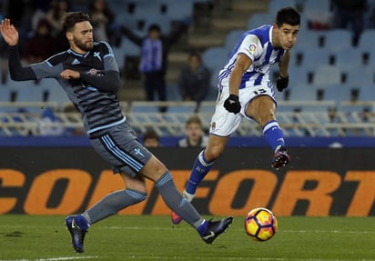 La Real Sociedad llegó a 35 puntos y es quinto lugar en la clasificación. (EFE)