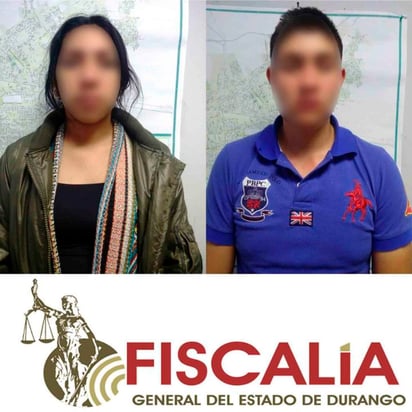 La Fiscalía del Estado informó sobre la detención, respectivamente, con domicilio en Ciudad Lerdo, por la presunta comisión del delito de simulación de secuestro. (ESPECIAL)