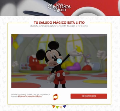 Para Disney, el cumpleaños es uno de los eventos más esperados por los chicos, motivo por el cual desean darles un regalo único. (ESPECIAL)