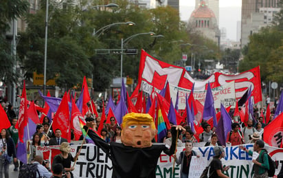 Objetivo. En la marcha se demandará que el gobierno mexicano anteponga los intereses de todos los mexicanos.