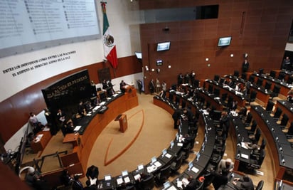 La presidenta en turno de la Mesa Directiva del Senado, Blanca Alcalá Ruiz, llamó a todas las fuerzas políticas a construir los puentes necesarios ante los muros que se pretendan construir. (ESPECIAL)