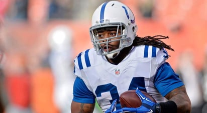 Trent Richardson fue encarcelado el viernes, pero salió bajo fianza. (Archivo)