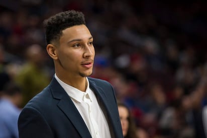 Ben Simmons no se ha recuperado de una cirugía en el pie derecho. (Archivo)