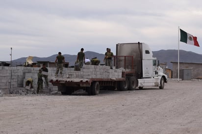 Obra. En el municipio de San Pedro se construye un cuartel militar, lleva un avance del 24 %. (EL SIGLO DE TORREÓN)