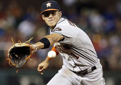 Carlos Correa tiene dos temporadas en Grandes Ligas, ambas las ha jugado con los Astros de Houston. (Archivo)