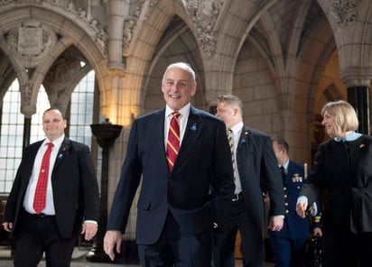 Kelly dio a entender que las autoridades estadounidenses no tienen problemas con la situación fronteriza con Canadá. (AP)