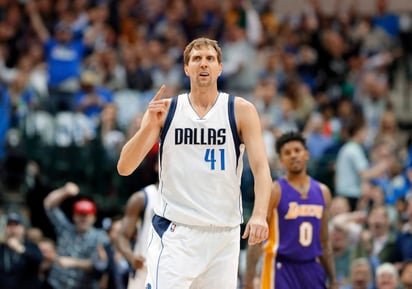 “Hay miles, pero esos son probablemente los mejores', agregó Nowitzki. (ARCHIVO)