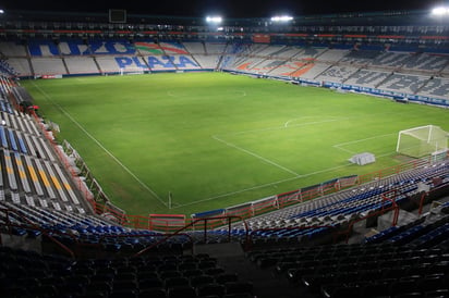 Así lució ayer el estadio Hidalgo, en Pachuca, sin tener actividad. (EFE)
