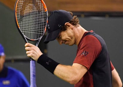 Andy Murray cayó el sábado 4-6, 6-7 ante el canadiense Vasek Pospisil. (AP)