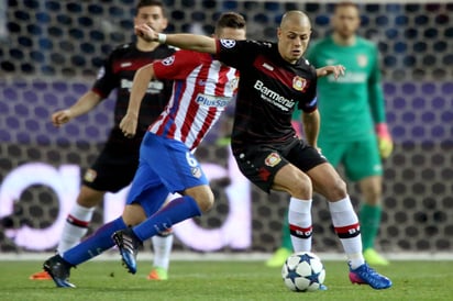 Atlético y Bayer igualaron a cero en el Vicente Calderón. Atlético completa el trámite ante Bayer