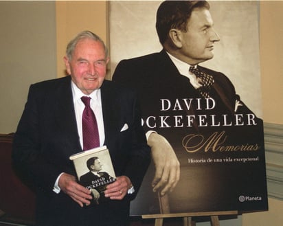  David Rockefeller falleció a los 101 años de edad. (ARCHIVO)