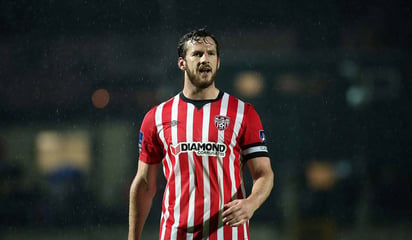 Ryan McBride, capitán del Derry City de la primera división irlandesa, falleció el domingo. El cuerpo fue encontrado en su casa. (Archivo)