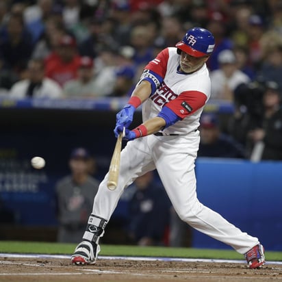 Carlos Beltrán está teniendo una buena actuación en el Clásico Mundial de beisbol, donde Puerto Rico está a un paso del título. Carlos Beltrán, dispuesto a jugar en jardín izquierdo