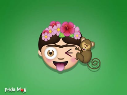 El juego se compone de 160 emojis inspirados en obras de Frida Kahlo. (ESPECIAL)