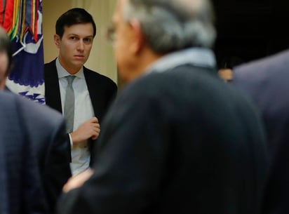 Relación. Kushner también tiene vínculos con Netanyahu.