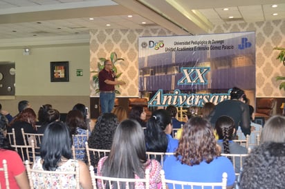 Conferencia. Con ponencia sobre neurociencia y educación infantil, inician festejos por 20 años de la Universidad Pedagógica.