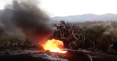 Una falla en una válvula ocasionó una explosión, por lo que se requirió la evacuación de al menos unas 15 familias. (TWITTER)