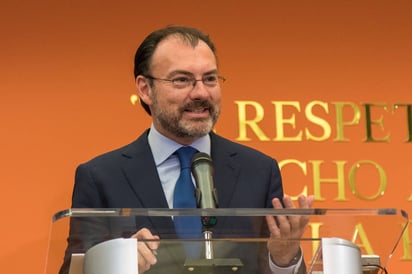 Respeto. Videgaray pidió respeto a las decisiones del pueblo mexicano. 