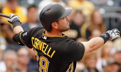 Francisco Cervelli conectó jonrón en la victoria de Pittsburgh 5-4 sobre Atlanta. (Archivo)