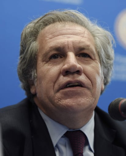 Almagro habló así en la Cumbre Latinoamericana de Marketing Político y Gobernanza que tiene lugar en Miami, donde intervino antes de la entrega de premios al buen gobierno. (ARCHIVO)