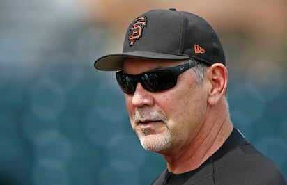 Bruce Bochy, mánager de los Gigantes de San Francisco, fue sometido ayer a una intervención menor del corazón. (AP)