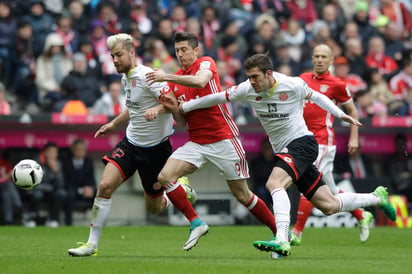 Con el empate, Bayern llegó a 70 puntos en la cima de la Bundesliga, nueve más que Leipzig, su más cercano perseguidor. (AP)