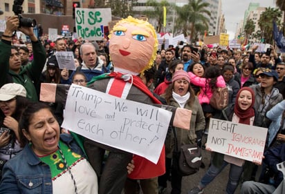 Reacción. Según la ACLU, Trump ha recordado que el pueblo es quien realmente gobierna. 