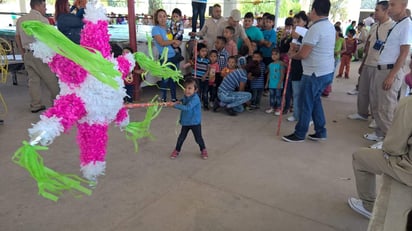 Celebran a hijos de internos de los penales de Coahuila en el Día del Niño