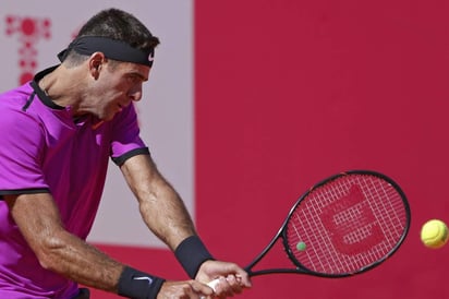 Juan Martín del Potro derrotó 6-1 y 6-3 Yuichi Sugita  y avanzó a la segunda ronda del torneo. (EFE)

