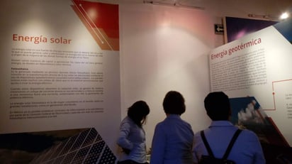 En la exposición se habla sobre las distintas alternativas que existen para generar energía y sobre su producción con la que ya se está trabajando. (EL SIGLO DE TORREÓN)
