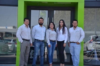 Juan Carlos García, Juan Alberto Martínez, Nancy Morán, Ilse Rentería y José Luis Hernández