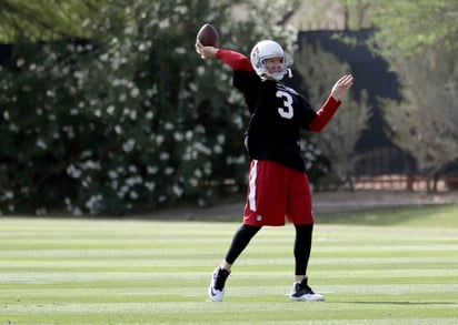 Será la temporada 14 de Carson Palmer en la NFL. (AP)