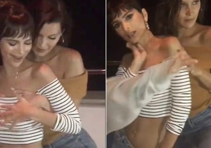 Así se divierte Emily Ratajkowski con sus amigas