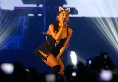 Gira. La reconocida cantante se encuentra en Europa como parte de su Dangerous Woman Tour. (EFE)