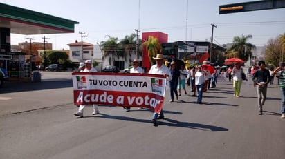 Con este movimiento piden a los ciudadanos salir a votar mas que anular su voto. (EL SIGLO DE TORREÓN)