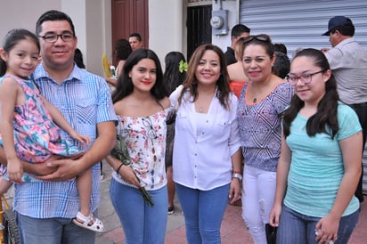 Ana Paula, César, Adriana, Karla, Paty y Yadira