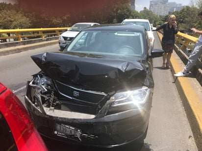 'Pepillo' sufre accidente automovilístico