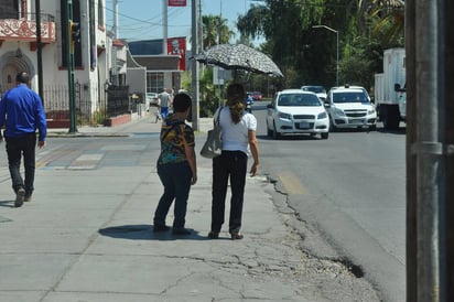 Máxima. Se descarta la posibilidad de superar la máxima histórica de 44.4 grados registrados en mayo del 2010 como del 2011. (GUADALUPE MIRANDA)