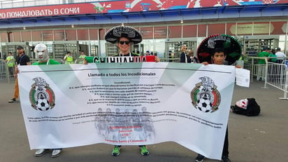 Son alrededor de 200 aficionados mexicanos los que se encuentran en Sochi.