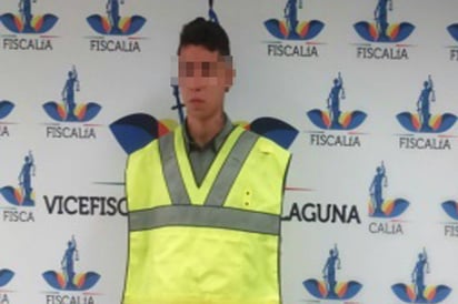 Robo. Jesús fue aprehendido en flagrancia.